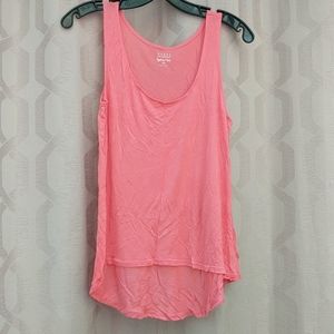 Coral Pink Guess Boyfriend Tank